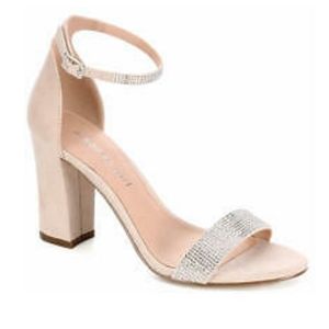Madden Girl Aurora Blush/nude 3" heels, size 9M